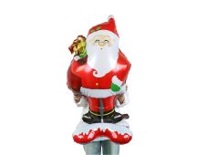 Extra Large Standing Santa Claus Foil Balloon