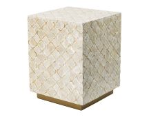 HAYMEN SQUARE SHELL STOOL/TABLE