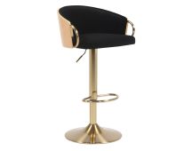 JENSEN GOLD GAS LIFT BAR STOOL