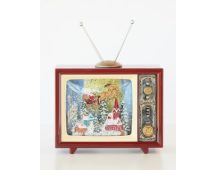 Xmas Tv Music Box Takeoff 17cm