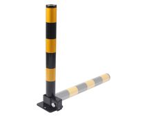 Fold Down Vehicle Security Car Parking Lock Safety Barrier Bollard Locker Barrier -Black