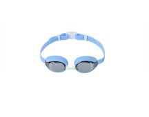 Junior mirrored lens swimming goggles silver