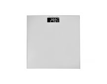 Clevinger Silver Digital Glass Bathroom Scale Max Capacity 180KG