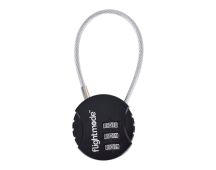 Flightmode 3 Dial Steel Cable Padlock