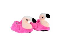 Fluffy Flamingo Slippers for Kids Size Medium 32/33 EUR