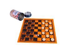 Checkers In a Can - Travel Board Game