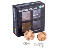 Brain Storm Mini Brain Teaser Puzzle 4 Pack