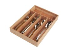 Bamboo Cutlery Tray