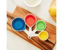 Collapsible Silicone Measuring Cup Set