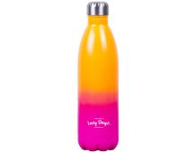 Lazy Dayz Jumbo Drink Bottle 1L - Orange Pink Ombre