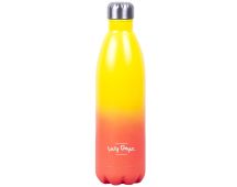 Lazy Dayz Jumbo Drink Bottle 1L - Yellow Peach Ombre