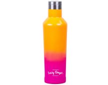 Lazy Dayz Spartan Drink Bottle 480ml - Orange Pink Ombre