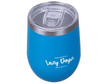 Lazy Dayz Stemless Wine Cup 350ml - Blue