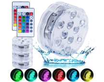 Lazy Dayz 13 Colors LED Remote Pool Light 4 Pack