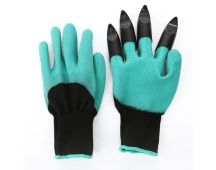 Set of 2 Tough Built in Claws Garden Guru Gloves