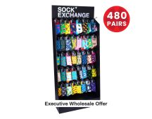 Wholesale 480 Pairs Novelty Socks (RRP $4.95 or $9.95 for 3)