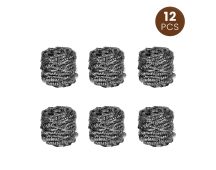 Stainless Steel Kitchen Cleaning Scourers 12Pcs