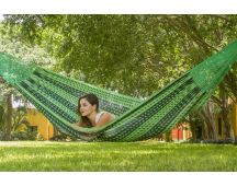 Outdoor undercover cotton Mayan Legacy hammock Family size Jardin