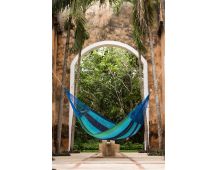 Outdoor undercover cotton Mayan Legacy hammock King size Oceanica