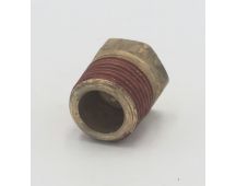 Parker brass male 3/8" hex head plug fitting