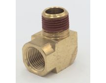 PARKER HANIFIN Brass 90 degree extruded elbow 1/2" NPT female to male pipe fitting. Part No K129-388-08