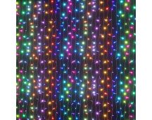 Jingle Jollys 6X3M Christmas Lights Curtain String Light 960 LED RGB Remote