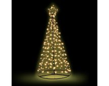 Jingle Jollys Solar Christmas Tree 2.1M Xmas Tree Decorations 8 Light Modes