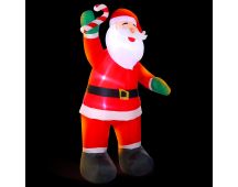 Jingle Jollys Christmas Inflatable Santa 3M Illuminated Decorations